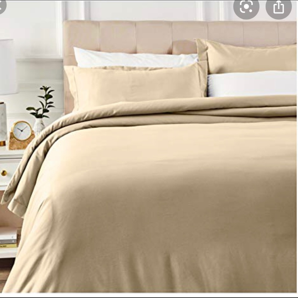 King duvet and sham set